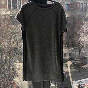 Sweater t-shirt dress